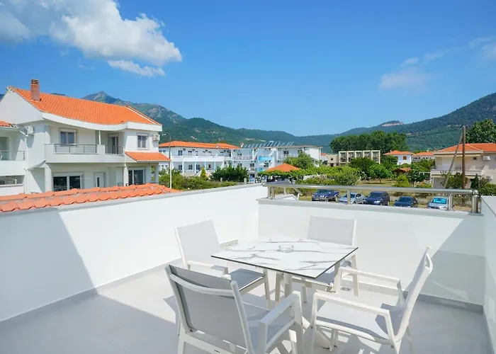 Daire Verandas Skala Potamia (Thasos)